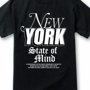 NEW YORK STATE OF MIND / MEN'S T-SHIRT